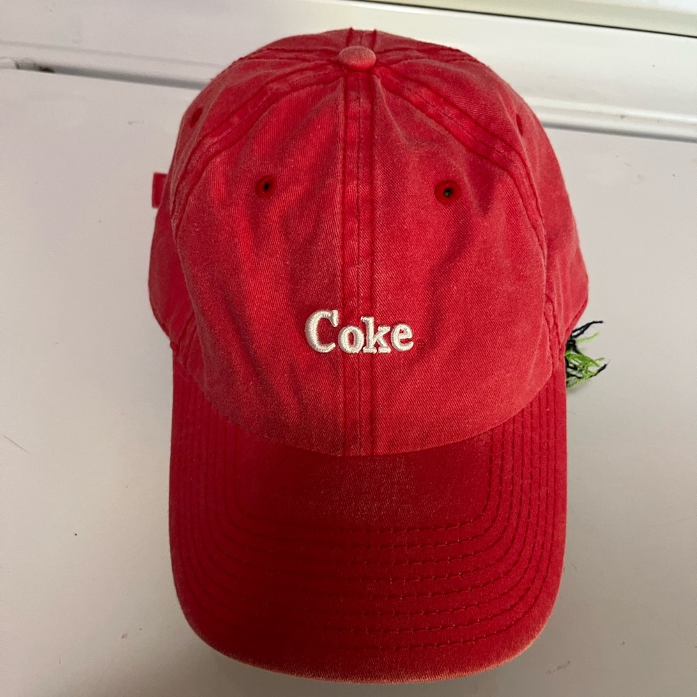 Vintage Red Coke Hat Coca Cola